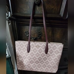 Kate Spade Flower Jacquard Tote